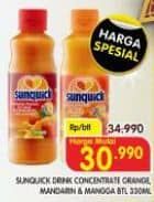 Promo Harga Sunquick Minuman Sari Buah Orange, Mandarin, Mango 330 ml - Superindo