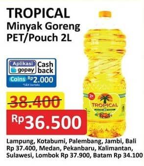 Promo Harga Tropical Minyak Goreng  - Alfamart