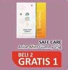 Promo Harga Safe Care Anise Mint Gummy 25 gr - Alfamidi