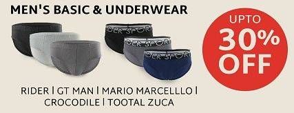 Promo Harga Men's Basic & Underwear  - Carrefour