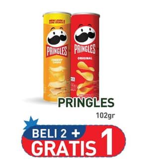 Promo Harga Pringles Potato Crisps 107 gr - Hypermart