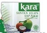 Promo Harga KARA Coconut Cream (Santan Kelapa) 200 ml - Hari Hari