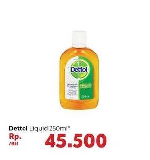 Promo Harga DETTOL Antiseptic Germicide Liquid 250 ml - Carrefour