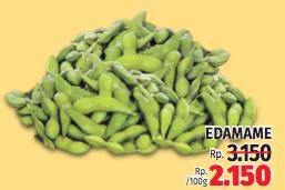 Promo Harga Edamame per 100 gr - LotteMart