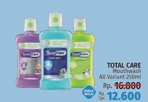 Promo Harga TOTAL CARE Mouthwash All Variants 250 ml - LotteMart