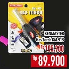 Promo Harga Kenmaster Gas Torch KM-915  - Hypermart