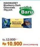 Promo Harga INDOMARET Chocolate Blueberry Dark 45 gr - Indomaret