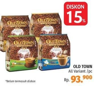 Promo Harga Old Town White Coffee All Variants  - LotteMart