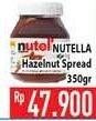 Promo Harga NUTELLA Jam Spread 350 gr - Hypermart