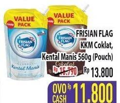 Promo Harga FRISIAN FLAG Susu Kental Manis Cokelat, Putih 560 gr - Hypermart