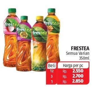 Promo Harga FRESTEA Minuman Teh Green Honey, Lychee, Markisa, Original 350 ml - Lotte Grosir