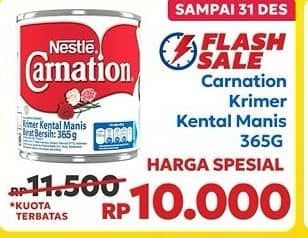 Promo Harga Carnation Krimer Kental Manis 370 gr - Indomaret