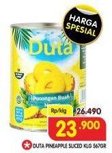 Promo Harga DUTA Pineapple Sliced 567 gr - Superindo