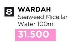 Promo Harga Wardah Natural Daily Seaweed Micellar Water 100 ml - Watsons