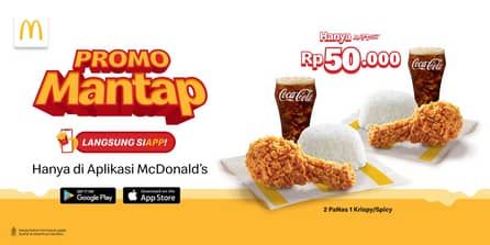 Promo Harga Promo Mantap  - McD
