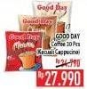 Promo Harga Good Day Instant Coffee 3 in 1 Kecuali Cappucino 30 pcs - Hypermart
