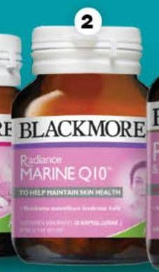 Promo Harga BLACKMORES Radiance Marine Q10 30 pcs - Guardian