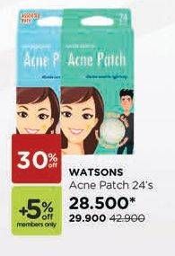 Promo Harga WATSONS Acne Patch 24 pcs - Watsons