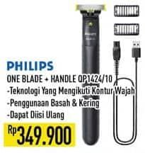 Promo Harga Philips OneBlade Wajah QP1424/10  - Hypermart