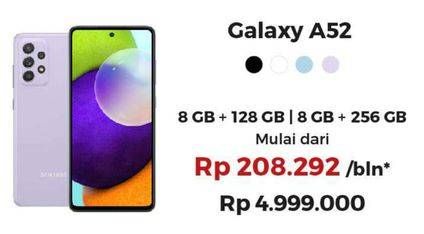 Promo Harga SAMSUNG Galaxy A52  - Erafone