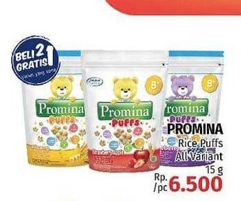 Promo Harga PROMINA Puffs All Variants 15 gr - LotteMart