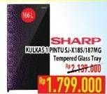 Promo Harga SHARP SJ-X185MG | Kulkas 1 Pintu  - Hypermart