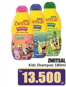 Promo Harga Zwitsal Kids Shampoo 180 ml - Hari Hari