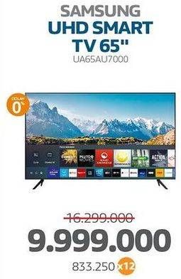 Promo Harga Samsung UA65AU7000K UHD 4K Smart TV  - Electronic City