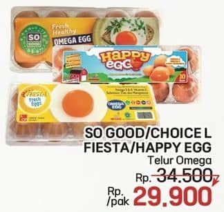 Promo Harga SO GOOD, CHOICE L, HAPPY EGG  - LotteMart