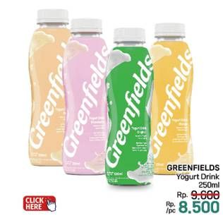 Promo Harga Greenfields Yogurt Drink 250 ml - LotteMart