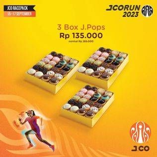 Promo Harga 3 Box JPops  - JCO