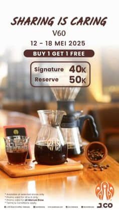 Promo Harga Sharing is Caring  - JCO