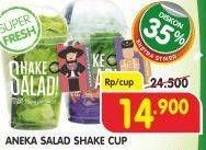 Promo Harga AMAZING FARM Shake Salad All Variants 85 gr - Superindo