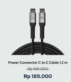 Promo Harga IT. Power Connector USB C to C Cable 1.2 M  - iBox