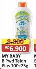 Promo Harga My Baby Baby Powder Telon Plus 125 gr - Alfamart