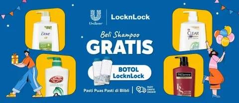 Promo Harga Unilever Shampoo  - Blibli