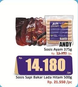 Promo Harga Andy Sosis Ayam 15 pcs - Hari Hari