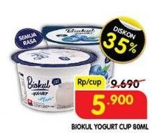 Promo Harga Biokul Stir Yogurt All Variants 80 gr - Superindo