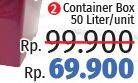 Promo Harga CARAVELLE Container 50 ltr - LotteMart