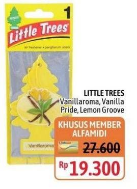 Promo Harga LITTLE TREES Assorted Freshner Vanillapride, Vanillaroma 1 pcs - Alfamidi