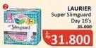 Promo Harga Laurier Super Slimguard Day 25cm 16 pcs - Alfamidi