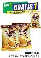 Promo Harga Torabika Creamy Latte per 20 sachet 25 gr - Hari Hari