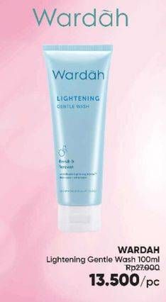 Promo Harga WARDAH Lightening Gentle Wash 100 ml - Guardian