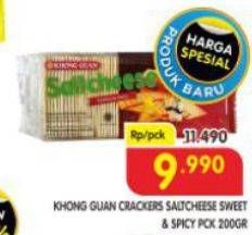 Promo Harga Khong Guan Saltcheese Sweet Spicy 200 gr - Superindo