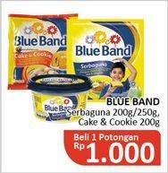Promo Harga BLUE BAND Margarine Serbaguna/Cake & Cookie  - Alfamidi