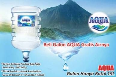 Promo Harga AQUA Air Mineral 19000 ml - Hari Hari