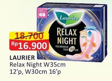 Promo Harga Relax Night 35cm 16pcs / 30cm 16pcs  - Alfamart
