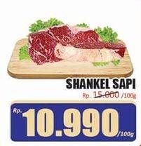 Promo Harga Daging Sengkel (Shankle) per 100 gr - Hari Hari