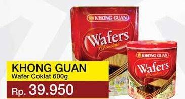 Promo Harga KHONG GUAN Wafers Chocolate 600 gr - Yogya