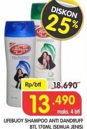 Promo Harga LIFEBUOY Shampoo All Variants 170 ml - Superindo